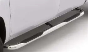 22690910 Lund Stainless Steel Polished 3 Inch Round Bent Nerf Bars For 2019 Ford