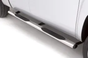 23577097 Lund 4 In Oval Straight Nerf Bars Stainless Steel Polished Step #2