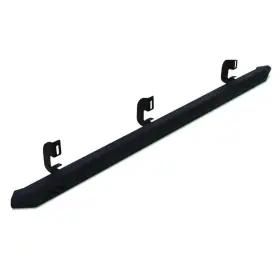 26410014 Lund Black Steel Rock Rails For 2009-2014 Ford F-150 Supercrew