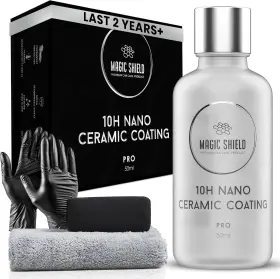Magic Shield 727295496638 Ceramic Coating Pro 10h - Self-healing Long Lasting For 2 Cars Advanced