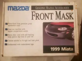 0000-88-0198 Mazda Miata 1999 -2005 Oem Front Mask / Vinyl Bra - Factory New In Box
