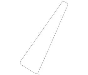 D01g-50-4p2 Mazda Genuine Rocker Molding Guard