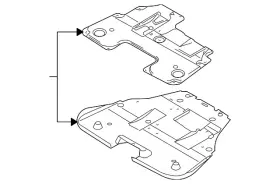 Gp9a-56-110a Mazda Genuine Under Cover