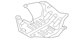 Kd45-56-393b Mazda Genuine Rear Shield