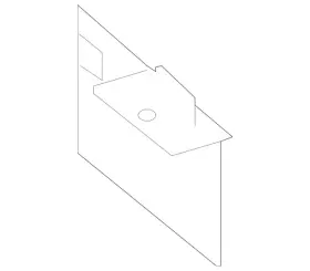 164-884-19-22 Mercedes-benz Genuine Cover 164-884-19-22 Mercedes-benz Genuine Cover