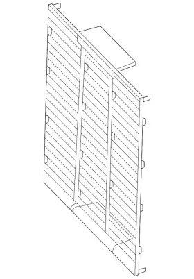 17-11-5-a50-172 Mini Genuine Auxiliary Radiator Protector
