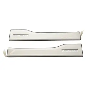 Mz527539ex Mitsubishi Oem 2014-2021 Outlander Illuminated Front Scuff Plates