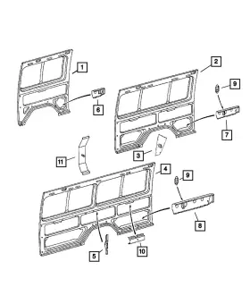 05127239aa Mopar Genuine Bracket 5127239aa