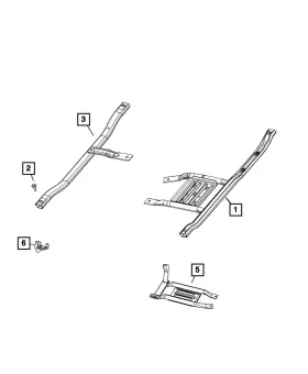 06513621aa Mopar Genuine Lock Patch Bolt