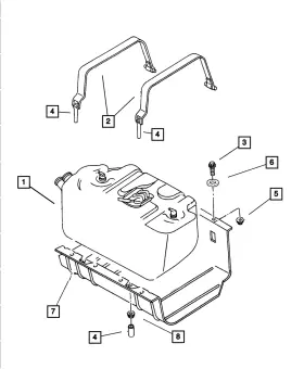 52100219ab Mopar Genuine Skid Plate
