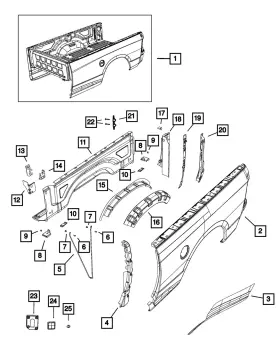 68412283aa Mopar Genuine Anti-chip Film Left