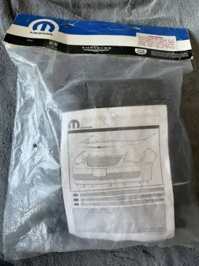 82208666ab Mopar Lebra Front End Mask Bra Fits Chrysler Crossfire 2004 Thru 2008 04 - 08