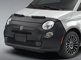 82212805 Mopar Accessories Front End Cover 2012-13 Fiat 500 Coupe Black With Emb
