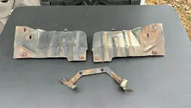 Mopar/dodge/chrysler/plymouth/factory/oem W350 1969-1973 C-body Fury Headlight Splash Shields Under Hood Engine Bay Left Right