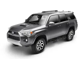 710416412 N-fab Cab Length Nerf Step Rs Bar 2 Steps - Black For 10-24 4runner