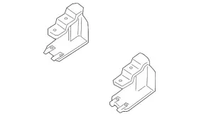 999t4-7s205 Nissan Genuine Skid Plate Bracket