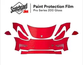 Ntd00137652 Nt Tesla Model 3 2017-2022 200 Paint Protection Film Clear Bra Ppf Kit