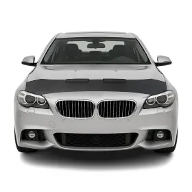 1218bsc4 Omac Car Bonnet Mask Hood Bra For Bmw 5 Series F10 F11 2011-2016 Half Carbon