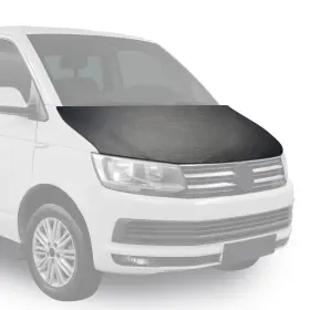 2523bsc2 Omac Car Bonnet Mask Hood Bra For Ram Promaster 2014-2022 Carbon Black Full Coverage