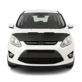 2609bsc4f Omac Car Bonnet Mask Hood Bra For Ford C-max 2013-2017 Carbon Black
