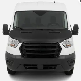 Omac 2626bsz2 Car Bonnet Mask Hood Bra For Ford Transit 2015-2026 Black Full Coverage 1 Pc