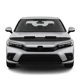Omac 3430bsz4 Car Bonnet Mask Hood Bra For Honda Civic 2022-2026 Pre-fl Sedan Black 1 Pc