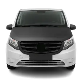 4733bsc2 Omac Car Bonnet Mask Hood Bra For Mercedes Metris 2016-2024 Carbon Look