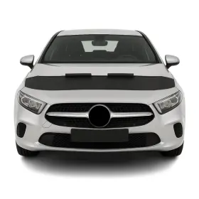 4747bsz4 Omac Car Bonnet Mask Hood Bra For Mercedes A Class W176 Hatchback 2013-2018 Black