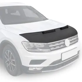 5007bsz4 Omac Car Bonnet Mask Hood Bra For Nissan Qashqai 2007-2014 Black 1 Pc