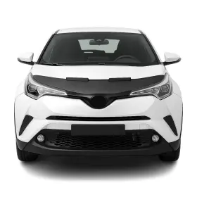 7028bsc4 Omac Car Bonnet Mask Hood Bra For Toyota C-hr 2018-2022 Carbon Black 1 Pc