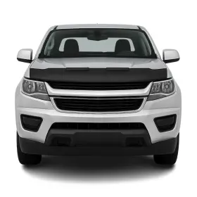 G006218 Omac Car Bonnet Mask Hood Bra For Gmc Canyon Crewcab 2015-2022 Black 1 Pc