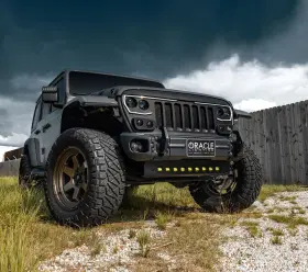 5883-006 Oracle Lighting Skid Plate With Integrated Led Emitters Fits Jeep Wrangle #2