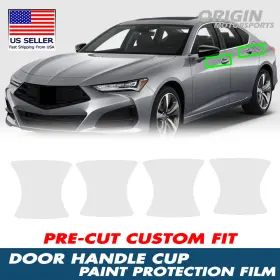 Or-dcp-30002 Originmotorsports For 2021-2025 Acura Tlx Anti Scratch Door Handle Cup Protector Film Covers Ppf