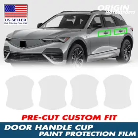 Or-dcp-30007 Originmotorsports For 2024-2025 Acura Zdx Anti Scratch Door Handle Cup Protector Covers Film Ppf