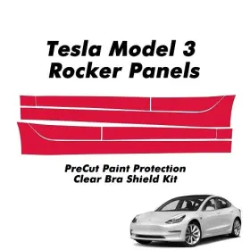 Ppf-rp-10001 Originmotorsports Precut Rocker Panels Paint Protection Clear Bra Guard Kit Ppf For Tesla Model 3