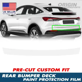 Ppf-rtg-10006 Originmotorsports Precut Rear Bumper Deck Paint Protection Film Ppf For 2022-2025 Audi Q4 E-tron
