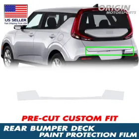 Ppf-rtg-10012 Originmotorsports Precut Clear Rear Bumper Deck Paint Protection Film Ppf For 2023-2025 Kia Soul