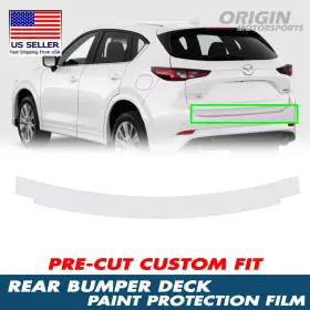 Ppf-rtg-10013 Originmotorsports Precut Clear Rear Bumper Deck Paint Protection Film Ppf For 2022-2025 Mazda Cx-5