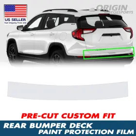 Ppf-rtg-10024 Originmotorsports Precut Clear Rear Bumper Deck Paint Protection Film Ppf For 2022-25 Gmc Terrain
