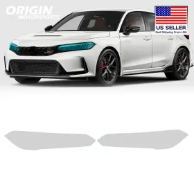 Ppfht-11717 Originmotorsports Precut Headlight Protection Clear Cover Ppf Film Kit For 2023-26 Civic Typer Fl5