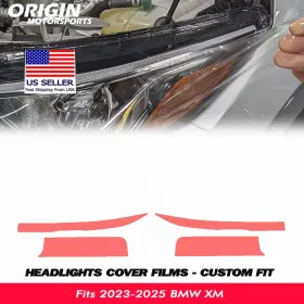 Ppfht-30083 Originmotorsports Precut Headlights Protection Clear Covers Bra Film Kit Ppf Fits 2023-2025 Bmw Xm Ppfht-30083 Originmotorsports Precut Headlights Protection Clear Covers Bra Film Kit Ppf Fits 2023-2025 Bmw Xm
