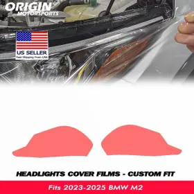 Ppfht-30093 Originmotorsports Precut Headlights Protection Clear Covers Bra Film Kit Ppf Fits 2023-2025 Bmw M2 Ppfht-30093 Originmotorsports Precut Headlights Protection Clear Covers Bra Film Kit Ppf Fits 2023-2025 Bmw M2