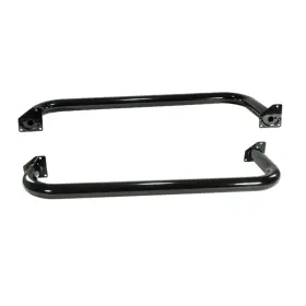 11590.03 Outland Automotive 3-inch Round Tube Side Steps Black For Jeep Yj Wrangler