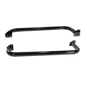 11590.04 Outland Automotive 3-inch Round Tube Side Steps Black For Jeep Tj Wrangler