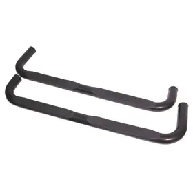 11590.81 Outland Automotive 3-inch Round Tube Side Steps Black For Jeep Xj Cherokee