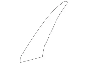 987-504-825-02 Porsche Genuine Stone Guard