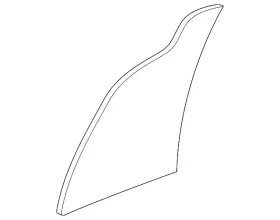 991-504-835-05 Porsche Genuine Stone Guard