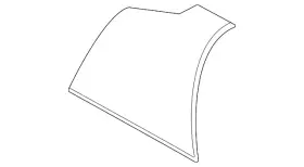 992-809-692-b Porsche Genuine Stone Guard
