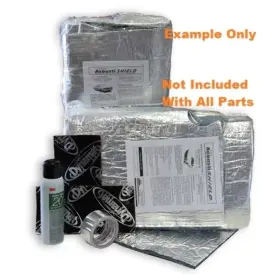 5254-cwsp Quietride Solutions Splash Shield For 1952-1954 Ford