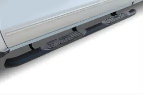 1503-0640b Raptor Series 4 Inch Cab Length Oe Style Curved Oval Tube Side Step Bar